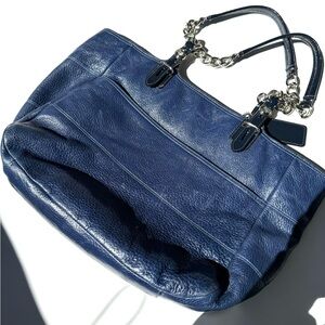 Coach Madison tribeca East West leather purse